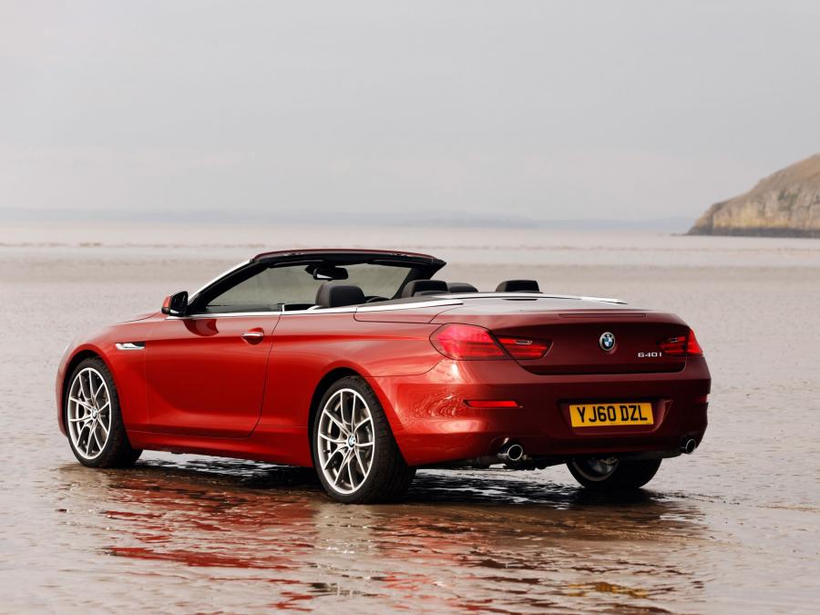  BMW 640i Convertible 2011 года  (UK) (фото 12 из 13)